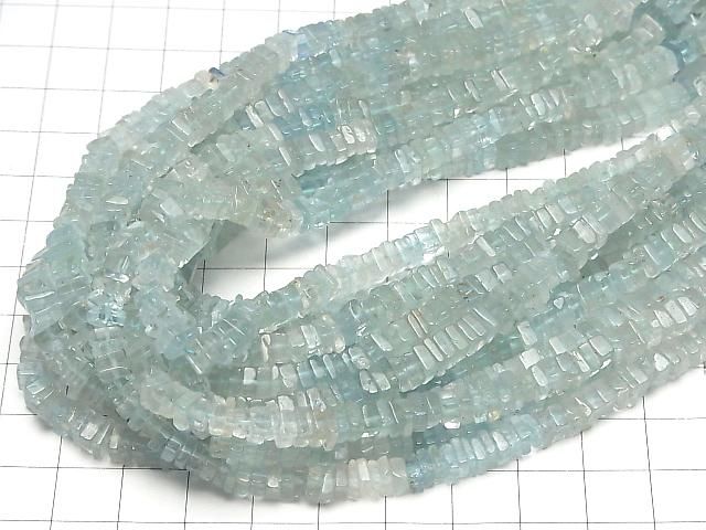【動画】アクアマリンAA+ スクエアロンデル(ディスク) 半連/1連(約38cm) サムネイル4