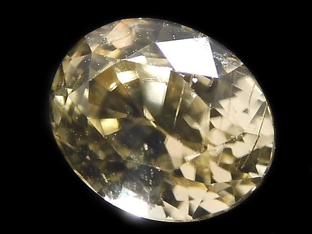 【動画】【1点もの】宝石質シンハライト ルース ファセットカット 1個 NO.2の画像