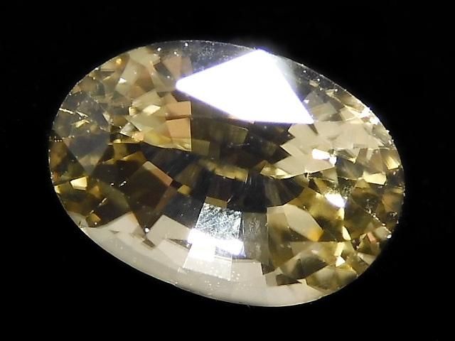 【動画】【1点もの】宝石質シンハライト ルース ファセットカット 1個 NO.10の画像