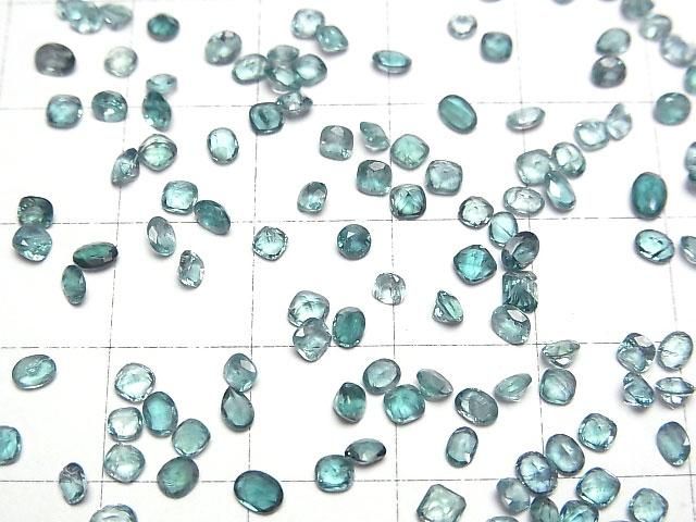 【動画】宝石質グランディディエライトAAA- ルース ミックスシェイプ ファセットカット 5粒 サムネイル3