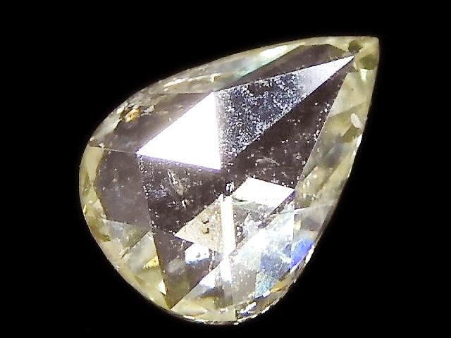 【動画】【1点もの】イエローダイヤモンド ルース ローズカット 1個 NO.52の画像