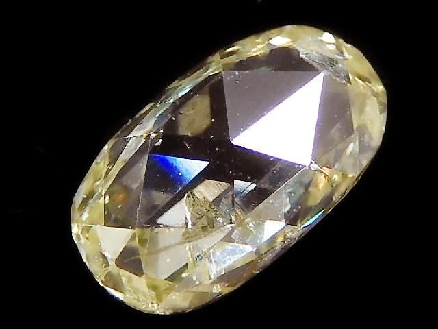 【動画】【1点もの】イエローダイヤモンド ルース ローズカット 1個 NO.61の画像