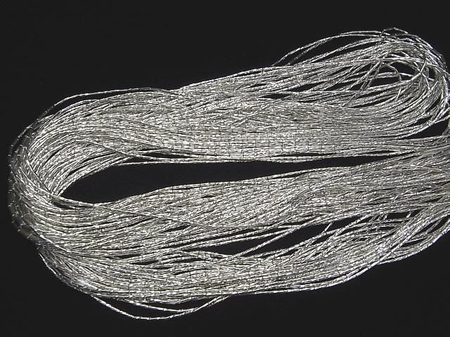 カレンシルバー チューブ4×1×1mm ホワイトシルバー 1連(約66cm) サムネイル4