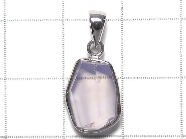 【動画】【1点もの】宝石質スコロライトAAA- カット入りペンダントトップ SILVER925製 NO.104 サムネイル2