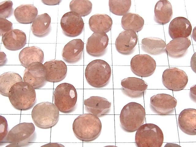 【動画】宝石質ピンクエピドートAA++ ルース ラウンドファセットカット9×9mm 3粒 サムネイル4