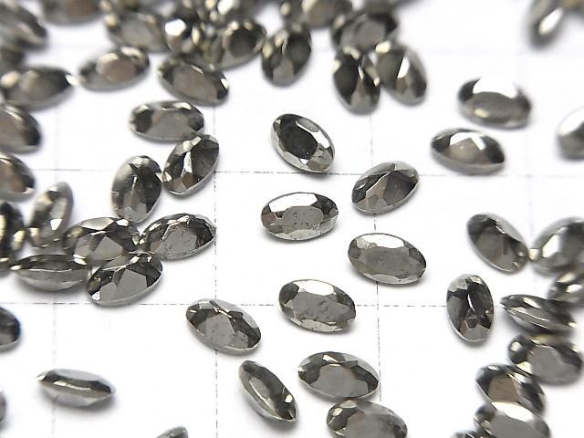 【動画】パイライト ルース オーバルファセットカット5×3mm 5粒 サムネイル2