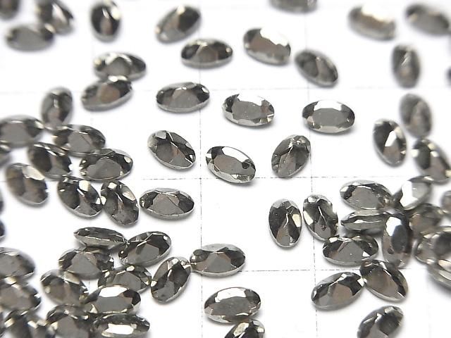 【動画】パイライト ルース オーバルファセットカット5×3mm 5粒 サムネイル3