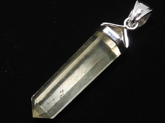 AnelaCrystals愛と光の奇跡❇️リビアングラス 18k pt❇️新品 水晶付き