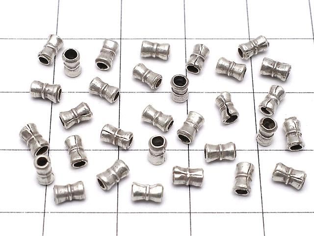 カレンシルバー ロンデル(チューブ)4.5×2×2mm 10粒 サムネイル4