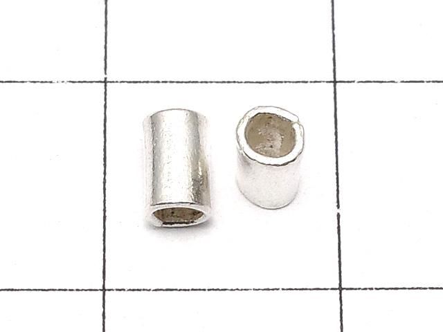 カレンシルバー ロンデル(チューブ)4.5×3×3mm 5粒 サムネイル2