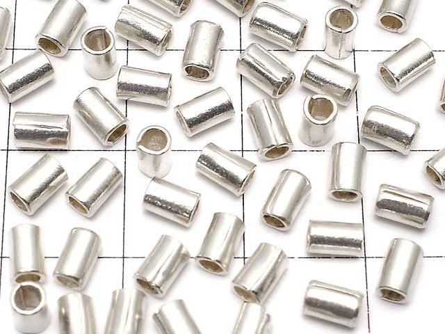 カレンシルバー ロンデル(チューブ)4.5×3×3mm 5粒 サムネイル3