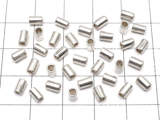 カレンシルバー ロンデル(チューブ)4.5×3×3mm 5粒 サムネイル4