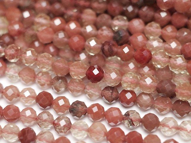 【動画】【素晴らしい輝き】アンデシンAA++ ラウンドカット4mm 1連(約37cm)の画像