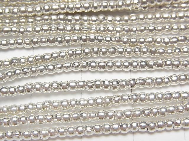 カレンシルバー ロンデル(チューブ)2×2×1.5mm 1/4連~1連(約69cm) サムネイル2