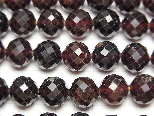 【動画】【素晴らしい輝き】ヘソナイトAA+ ラウンドカット8mm 1連(約36cm) サムネイル2