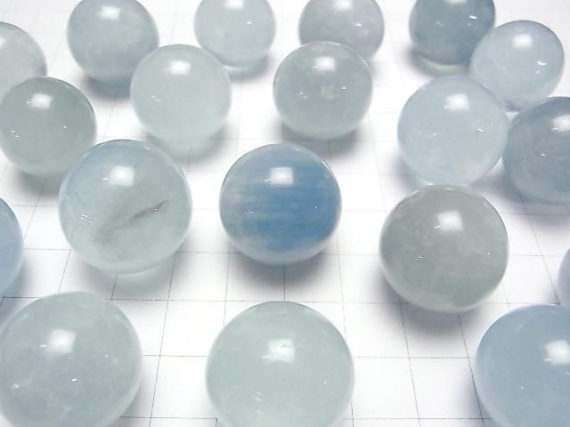 【動画】アクアマリンAA+ スフィア・ラウンド20~23mm 1個 サムネイル3