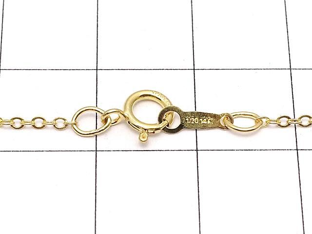 14KGF 平小豆チェーン 1.4mm 【40cm】 【45cm】ネックレス 1本 サムネイル2