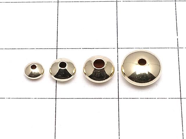 14KGF ロンデル【3.5mm】【4.5mm】【5.5mm】【7.3mm】 2粒 サムネイル2