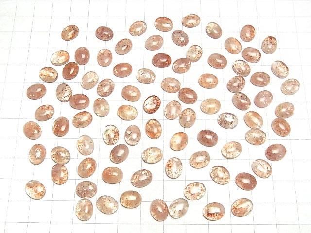 【動画】サンストーンAA オーバル カボション10×8mm 3個 サムネイル4