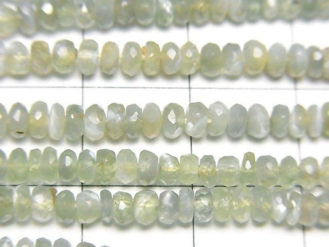 【動画】宝石質クリソベリルキャッツアイAA++ ボタンカット 半連/1連(約38cm) サムネイル2
