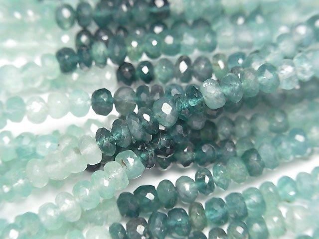 【動画】【素晴らしい輝き】グランディディエライトAAA ボタンカット 半連/1連(約38cm)の画像