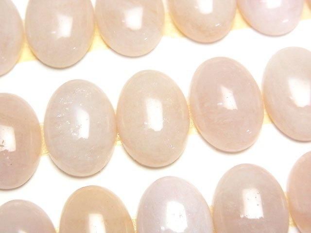 【動画】モルガナイトAA オーバル カボション18×13mm 2個の画像