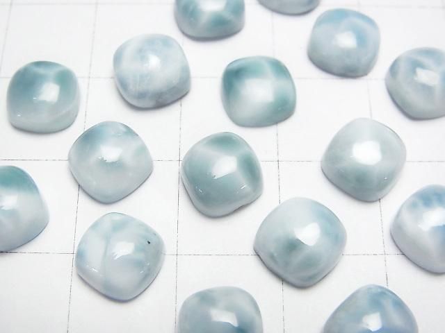 【動画】ラリマーAA++ スクエア カボション8×8mm 2個 サムネイル2