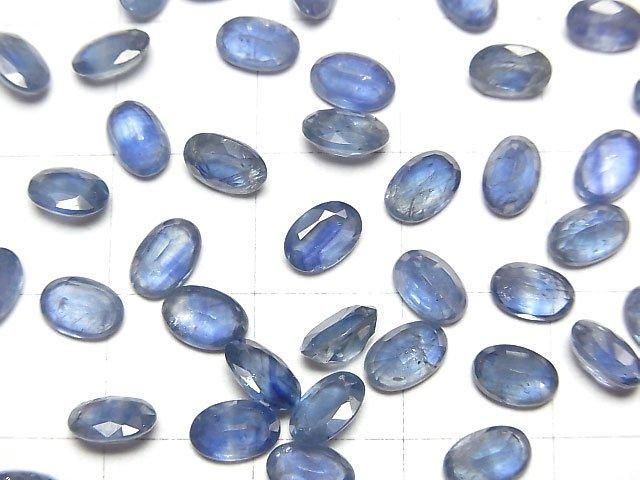 【動画】宝石質サファイアAAA- ルース オーバルファセットカット6×4mm 1粒 サムネイル2