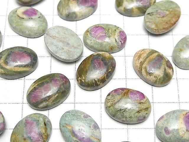 【動画】ルビーインフックサイト オーバル カボション18×13mm 2個 サムネイル3