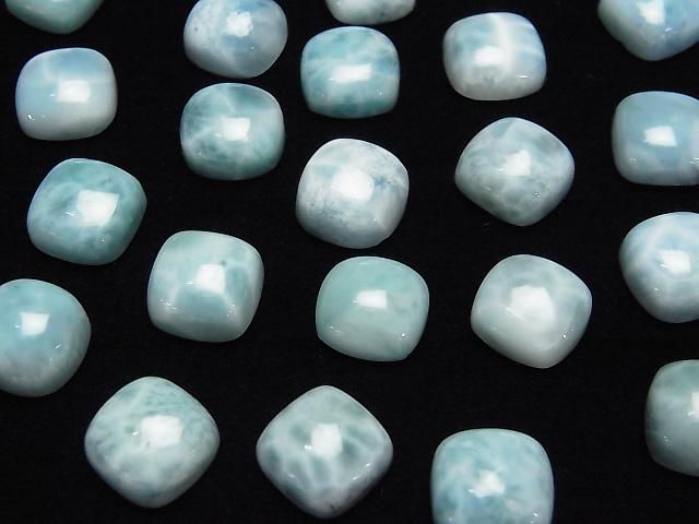 【動画】ラリマーAA スクエア カボション10×10mm 1個 サムネイル3