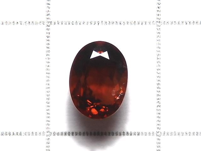 【動画】【1点もの】宝石質天然レディッシュブラウンジルコンAAA- ルース ファセットカット 1個 NO.208 サムネイル2