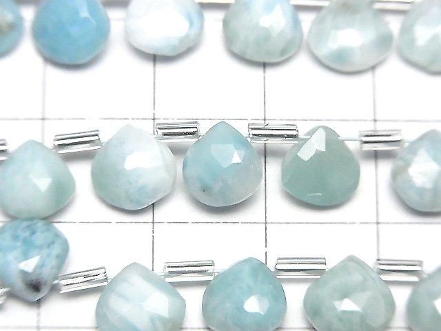 【動画】ラリマーAA++ マロン ブリオレットカット 1連(約16cm) サムネイル2