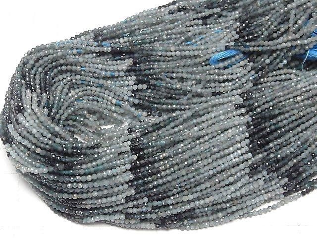 【動画】【素晴らしい輝き】グランディディエライトAA+ ラウンドカット2mm 1連(約30cm) サムネイル4