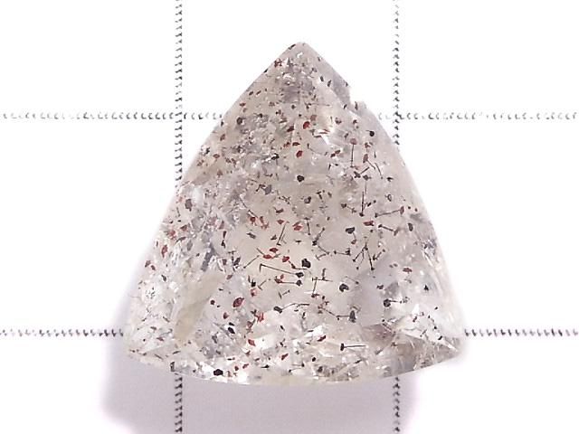 【動画】【1点もの】宝石質エレスチャルクォーツAA++ ルース ファセットカット 1粒 NO.18 サムネイル2