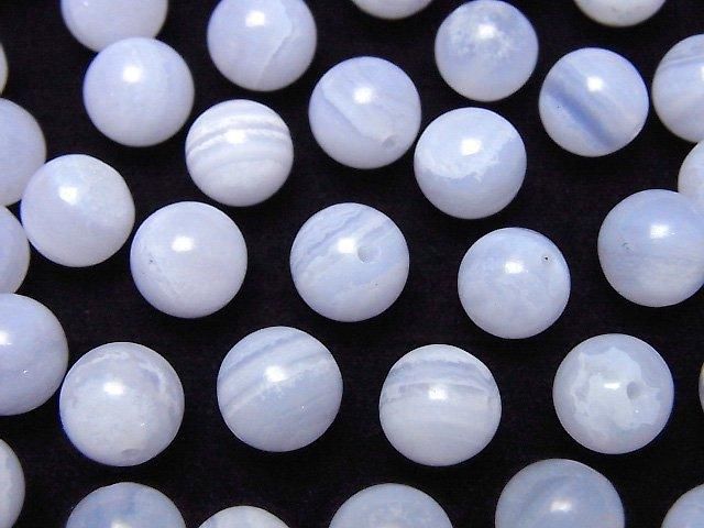 【動画】ブルーレースAAA- 片穴ラウンド8mm 4粒の画像