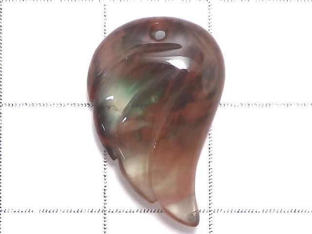 【動画】【1点もの】宝石質チベット産アンデシンAAA 天使の羽根 1個 NO.25 サムネイル2