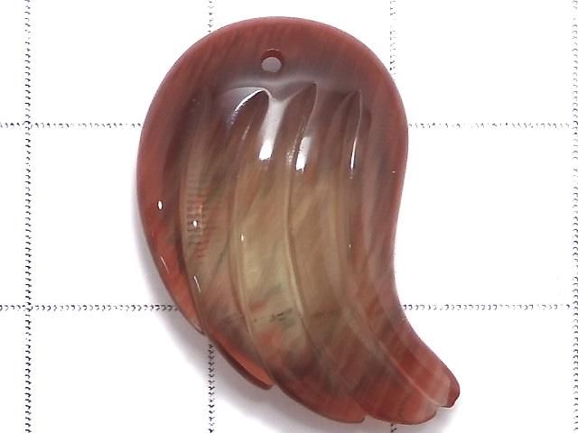 【動画】【1点もの】宝石質チベット産アンデシンAAA 天使の羽根 1個 NO.38 サムネイル2