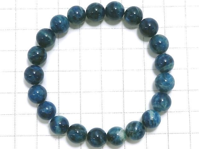 【動画】【1点もの】ラズライト ラウンド9mm 1連(ブレス) NO.7 サムネイル2