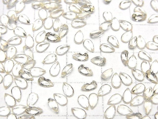 【動画】宝石質スキャポライト ルース ペアシェイプファセットカット5×3mm 5粒 サムネイル4