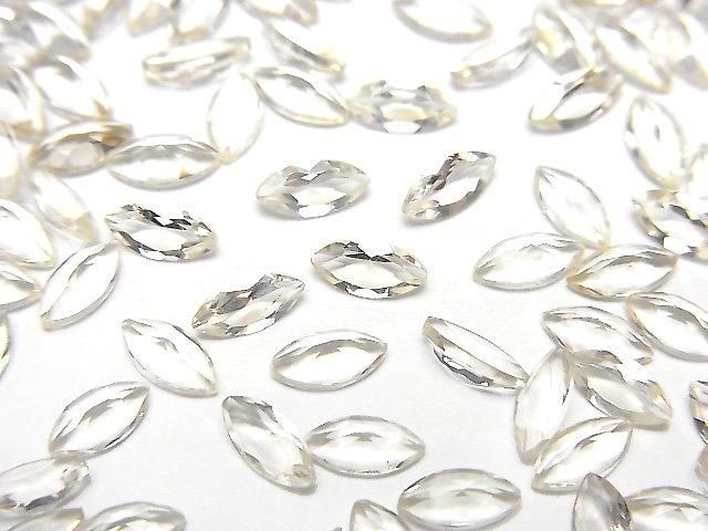 【動画】宝石質スキャポライト ルース マーキスファセットカット6×3mm 5粒の画像