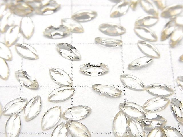 【動画】宝石質スキャポライト ルース マーキスファセットカット6×3mm 5粒 サムネイル2