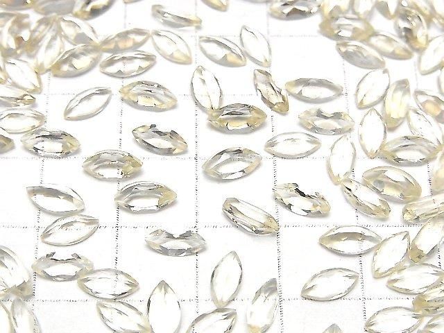 【動画】宝石質スキャポライト ルース マーキスファセットカット8×4mm 2粒 サムネイル4