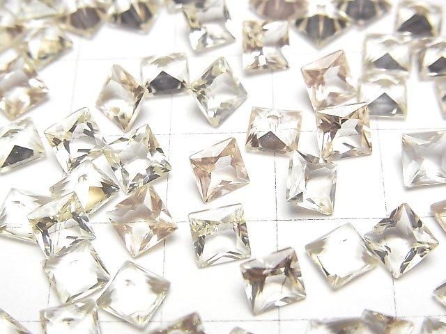 【動画】宝石質オレゴンサンストーンAAA ルース プリンセスカット5×5mm 2粒 サムネイル2