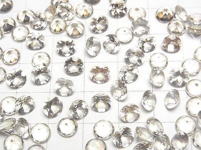 【動画】宝石質オレゴンサンストーンAAA ルース ラウンドファセットカット6×6mm 2粒 サムネイル3