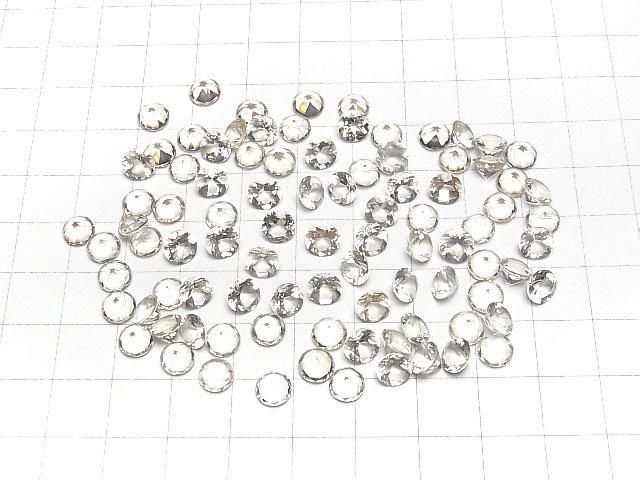 【動画】宝石質オレゴンサンストーンAAA ルース ラウンドファセットカット6×6mm 2粒 サムネイル4