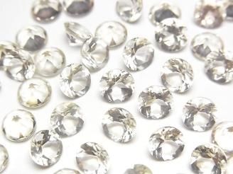 【動画】宝石質オレゴンサンストーンAAA ルース ラウンドファセットカット6×6mm 2粒