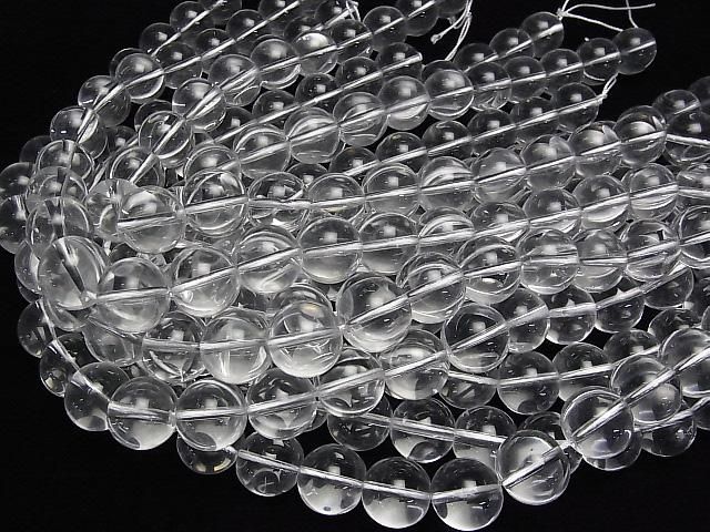 【動画】クリスタル(溶錬水晶)AAA ラウンド18mm 1連(約34cm) サムネイル4