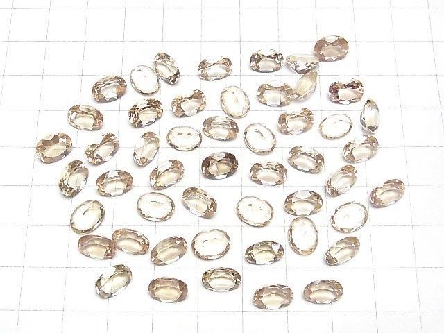 【動画】宝石質オレゴンサンストーンAAA ルース オーバルファセットカット9×7mm 1粒 サムネイル4