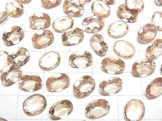 【動画】宝石質オレゴンサンストーンAAA ルース オーバルファセットカット10×8mm 1粒 サムネイル3