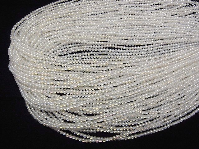 【動画】アクアクリスタル 極小ラウンド2mm 1連(約34cm) サムネイル4